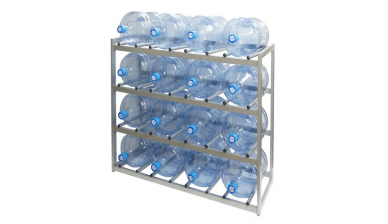 Стеллаж для хранения бутилированной воды Бомис-16Р